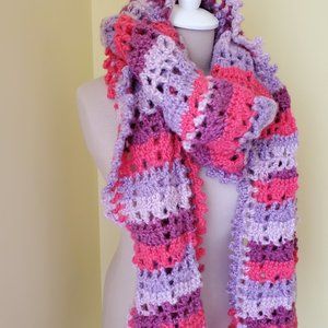 Crochet Dreamy Mega Scarf/New